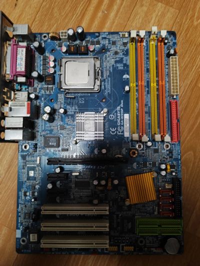 Лот: 24696720. Фото: 1. Материнская плата gigabyte ga... Материнские платы