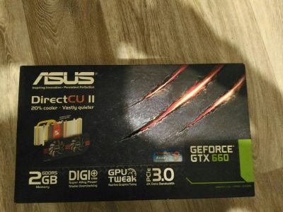 Лот: 10908318. Фото: 1. ASUS GeForce GTX 660. Видеокарты