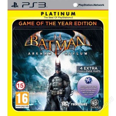 Лот: 2806299. Фото: 1. batman arkham asylum goty (ps3... Игры для консолей