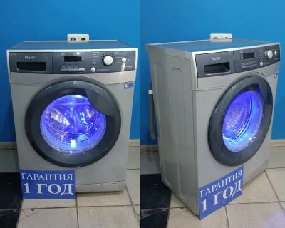 Лот: 25237351. Фото: 1. Стиральная машина Haier HW50-12866ME... Стиральные машины