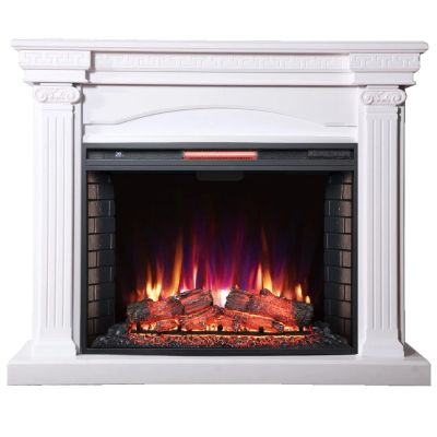 Лот: 25637495. Фото: 1. Электрокамин Inter Flame Афина... Камины, печи-камины