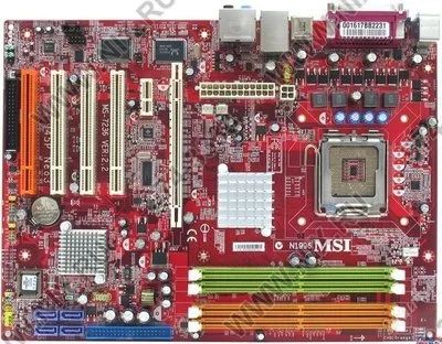 Лот: 915224. Фото: 1. Материнская плата MSI 945P Neo3-F... Материнские платы