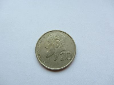 Лот: 6470686. Фото: 1. Кипр 20 центов 1993 г. Европа