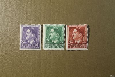 Лот: 13748087. Фото: 1. Германия 1944; третий рейх; Генерал... Марки