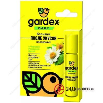 Лот: 9191177. Фото: 1. Бальзам Gardex Baby после укусов. Средства от насекомых и грызунов