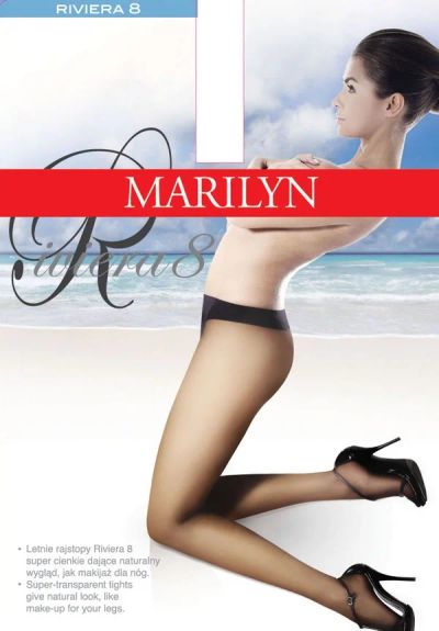 Лот: 8817836. Фото: 1. колготки marilyn riviera 8 natural... Колготки, чулки