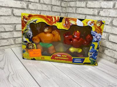 Лот: 15896438. Фото: 1. GooJitZu Гуджитсу Тайгор и Блейзагот... Куклы и аксессуары