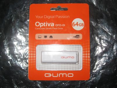 Лот: 7120546. Фото: 1. USB FLASH Qumo Optiva OFD-01 64... USB-флеш карты