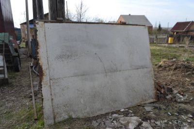 Лот: 9677113. Фото: 1. Ворота для гаража 339х218 см. Другое (для дачи, дома, огорода, бани, парка)
