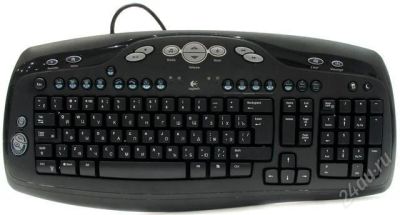 Лот: 1839338. Фото: 1. клавиатура logitech media keyboard... Клавиатуры и мыши