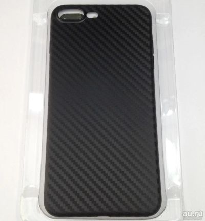 Лот: 9549476. Фото: 1. Чехол HOCO Carbon для iPhone 7. Чехлы, бамперы