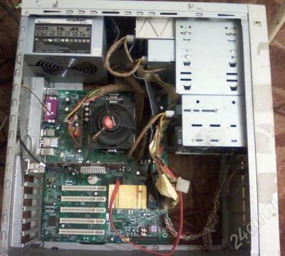 Лот: 645453. Фото: 1. Системник Sempron 2800+/256DDR... Компьютеры в сборе
