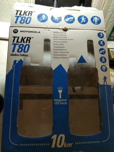 Лот: 16442017. Фото: 1. Рация Motorola TLKR T80. Рации, радиостанции