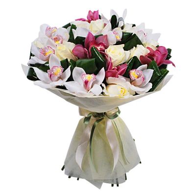 Лот: 7032757. Фото: 1. Сборный букет. Цветы на Щорса... Свежие цветы
