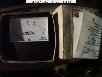 Лот: 4912250. Фото: 1. вольтметр 500 вольт переменка. Головки измерительные, индикаторы