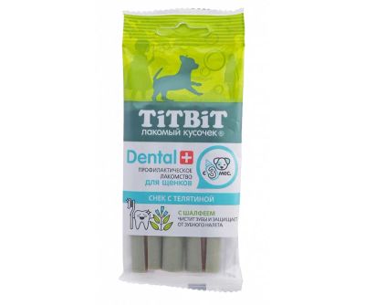 Лот: 16431878. Фото: 1. ТТ Снек DENTAL+ д/щен мал.пород... Корма