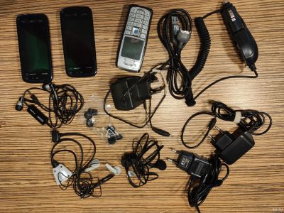 Лот: 15313094. Фото: 1. Nokia 5800, Nokia 5800, Nokia... Кнопочные мобильные телефоны