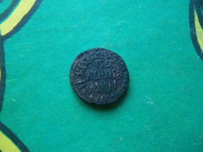 Лот: 15265704. Фото: 1. Полушка 1710 г. Россия до 1917 года