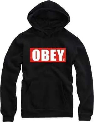 Лот: 3538611. Фото: 1. толстовка OBEY с капюшоном размер... Свитеры, толстовки, худи