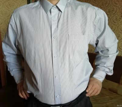 Лот: 13568111. Фото: 1. Рубашка мужская "Grossir" р. 58-60. Рубашки
