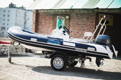 Лот: 20622022. Фото: 1. Лодка РИБ STORMLINE EXTRA 430. Другое (водный транспорт)