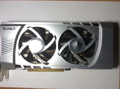 Лот: 10201707. Фото: 1. Palit GTX 570 1.25 GB, 320 bit... Видеокарты