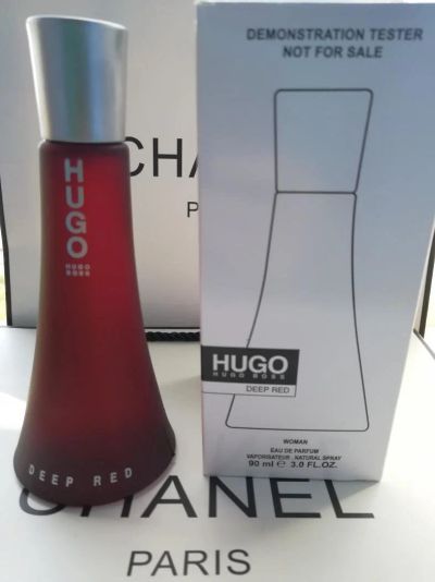 Лот: 11943072. Фото: 1. Hugo Boss Deep Red 90 ml Tester. Женская парфюмерия