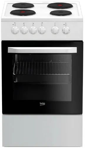 Лот: 25309533. Фото: 1. Электрическая плита Beko FFSS56000W. Плиты, духовые шкафы, варочные поверхности