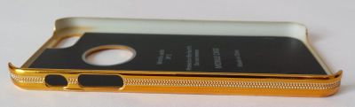 Лот: 4263582. Фото: 1. Чехол для iPhone 5 Gold [золотая... Чехлы, бамперы