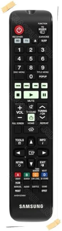 Лот: 15907448. Фото: 1. Пульт SAMSUNG AH59-02540A. Пульты ДУ