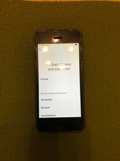 Лот: 11161008. Фото: 1. iPhone 5s 16gb чёрный. Смартфоны
