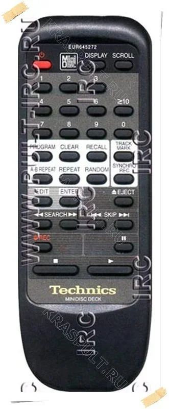 Лот: 16105448. Фото: 1. Пульт TECHNICS EUR645272. Пульты ДУ