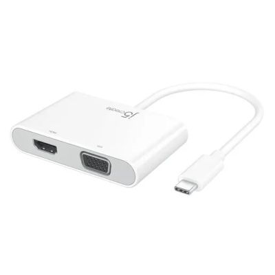 Лот: 21507050. Фото: 1. Переходник j5create USB-C to HDMI... Шлейфы, кабели, переходники