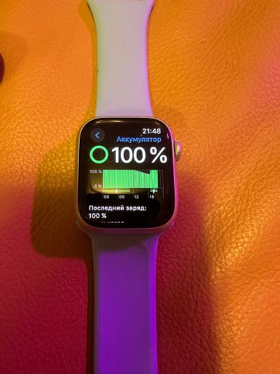 Лот: 22393087. Фото: 1. Apple Watch Series 8, 41mm, Silver... Смарт-часы, фитнес-браслеты, аксессуары