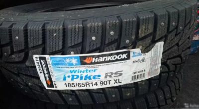 Лот: 19442674. Фото: 1. Шины 185/65 R14 Hankook W429... Шины