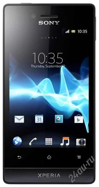 Лот: 2540578. Фото: 1. sony experia SOLA (Black). Смартфоны