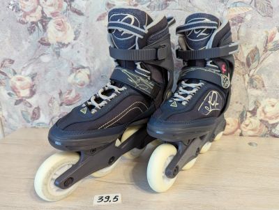 Лот: 25123241. Фото: 1. Раз: 39.5/25.8 - K2 Athena W -... Роликовые коньки, скейтборды, самокаты