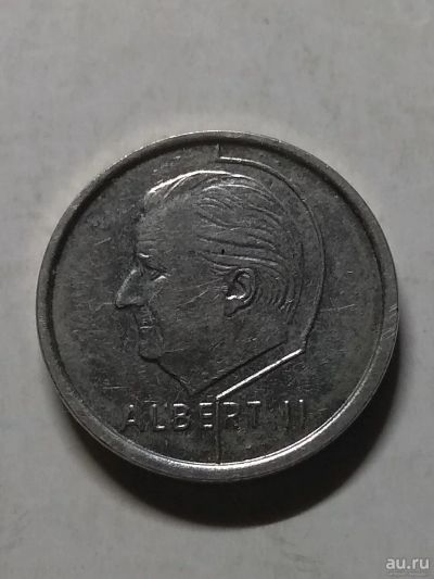 Лот: 16501149. Фото: 1. Бельгия 1 франк, 1996 Надпись... Европа