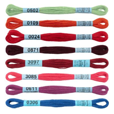 Лот: 25012495. Фото: 1. Набор мулине "Gamma" "MOULINE... Вышивание