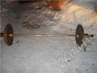 Лот: 214433. Фото: 1. Штанга. Штанги, блины