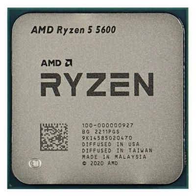 Лот: 24946834. Фото: 1. Процессор AMD AM4 Ryzen 5 5600... Процессоры