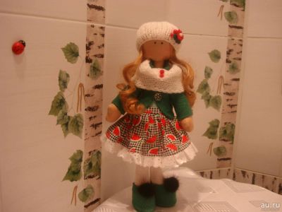 Лот: 8031436. Фото: 1. Кукла ручной работы Софи. Авторские куклы, игрушки, поделки