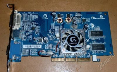 Лот: 585476. Фото: 1. видеокарта NVIDIA GYGABYTE GeForce... Видеокарты