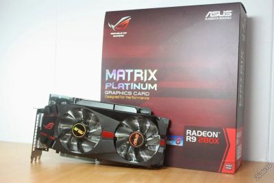 Лот: 10799280. Фото: 1. видеокарта ASUS MaTRIX 7970 (280X... Видеокарты