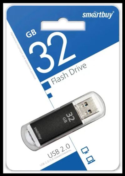 Лот: 24948881. Фото: 1. Флеш-накопитель USB2.0 32Gb SmartBuy... USB-флеш карты