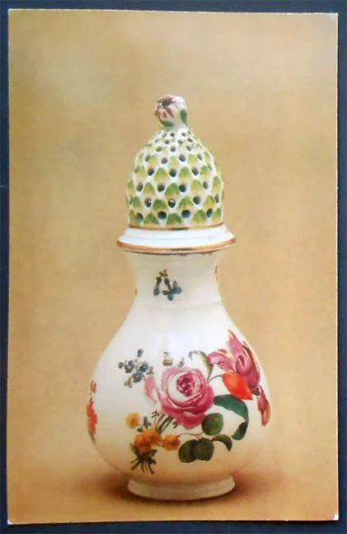 Лот: 7519445. Фото: 1. Открытка Мейсенский фарфор. Судок... Открытки, конверты