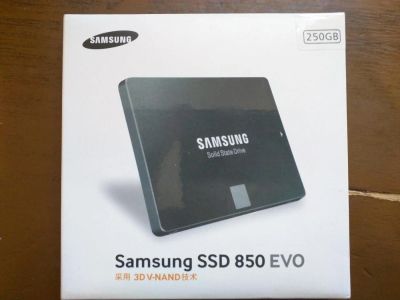 Лот: 10315287. Фото: 1. Ssd Samsung 850 evo 250 Гб. SSD-накопители