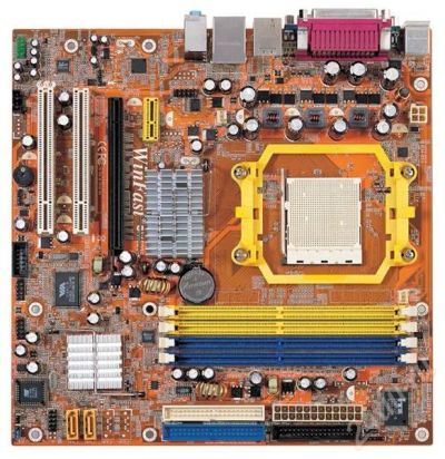 Лот: 296217. Фото: 1. 6100M2MA-RS2H не работает PCI... Материнские платы