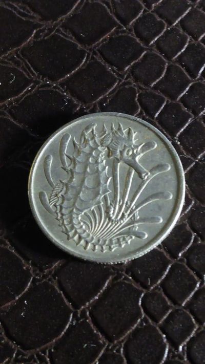 Лот: 10767536. Фото: 1. 677 Сингапур 10 центов 1971 год... Азия