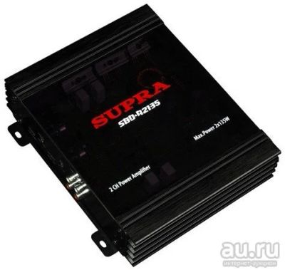 Лот: 13865129. Фото: 1. Усилитель в авто Supra. Усилители